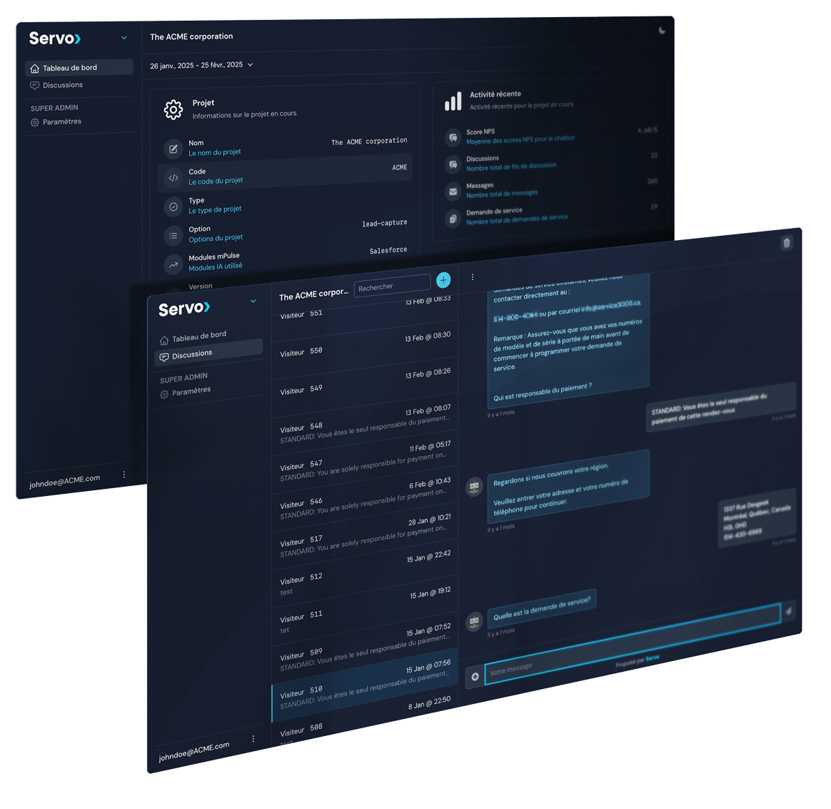 Servo Screenshot